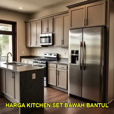 Mengetahui Harga Kitchen Set Bawah Bantul yang Terjangkau